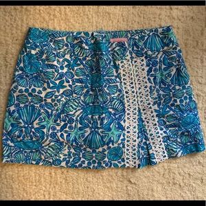 Lilly Pulitzer skort sz 8 like new